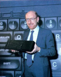 Clive Sinclair en 1984